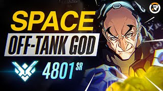 BEST OF SPACE - THE OFF-TANK GOD | Overwatch Space Montage &amp; Facts