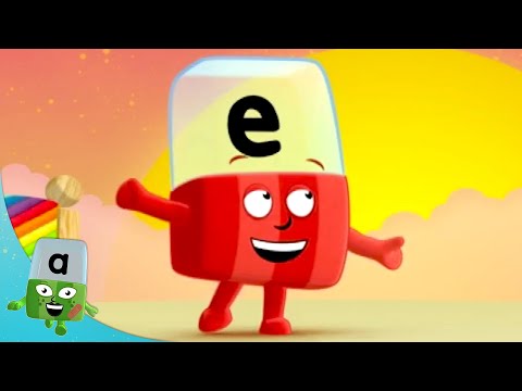 Alphablocks - E is for Exploring! | Learn to Read | Phonics for Kids | Learning Blocks Video