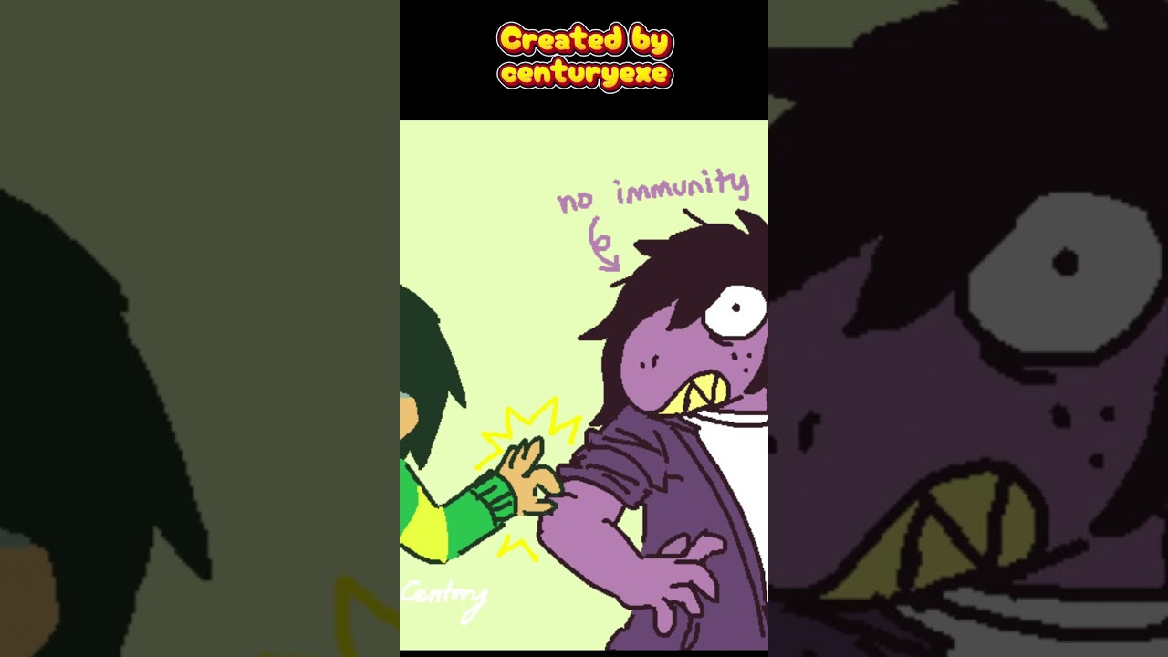 Kris is a Monster when it counts - Deltarune Comic Dub (Deltarune Meme)