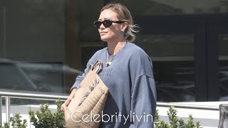 Hilary Duff  in LA, Amidst Controversy Surrounding Ashton Kutcher's Viral Comment