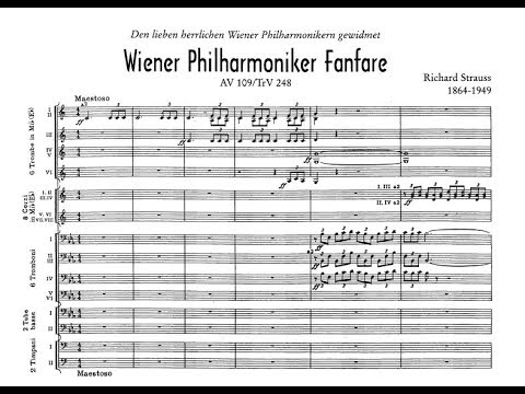 Richard Strauss - Wiener Philharmoniker Fanfare