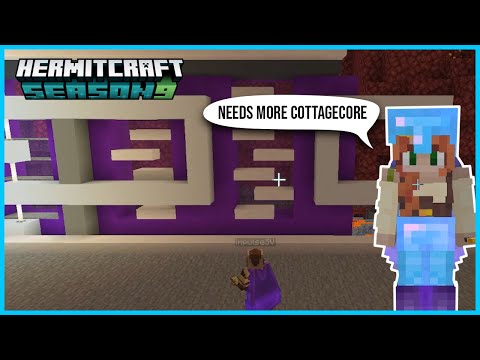 Gem will watch Impulse build a Nether Tunnel here! - Hermitcraft