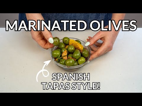 Easy Spanish Marinated Olives Recipe (Mojo Picón)