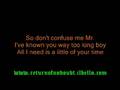 No Doubt - Excuse Mr Mr. (with lyrics)