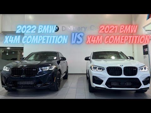 2022 LCI X4M Competition vs 2021 BMW X4M Competition