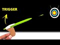 Easiest Gun Making How To Make Pen Gun Which Shoots Shooter Toy Making Easy Diy Gun