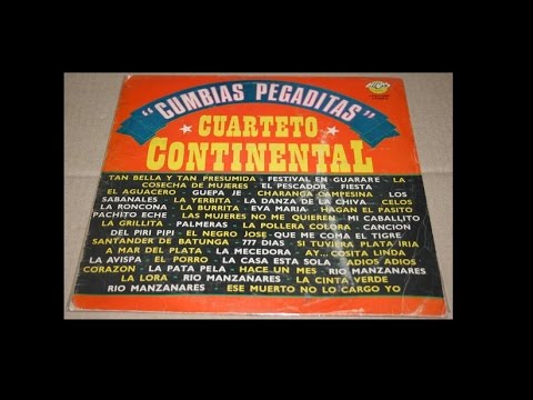 Cuarteto Continental - Vol. 1, Cumbias Pegaditas ( Lp  Completo ) - 1984. por: LORENZO QUISPE, E.