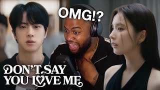 Download lagu HE'S BACK! (진 (Jin) 'Don't Say You Love Me'  MV Reaction!) mp3
