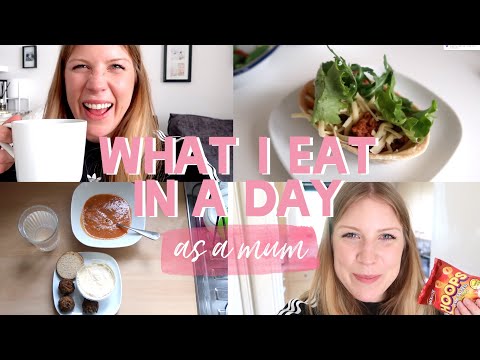 WHAT I EAT IN A DAY AS A MUM  | COLLAB!