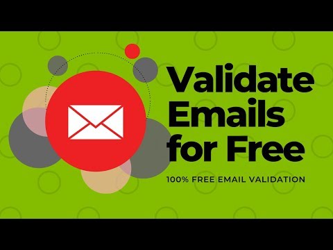 Check email address for free, no registration required Video