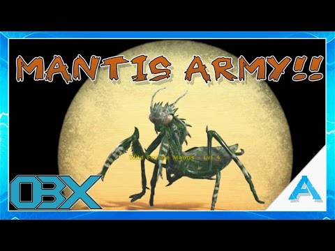 Ark: Scorched Earth: EP23: MANTIS ARMY AND KIBBLE FARM!!!