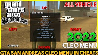 Download lagu HOW TO INSTALL CLEO MENU IN CHEATS GTA SAN ANDREAS ANDROID IN MOBILE GTA SAN ANDREAS 2022 mp3