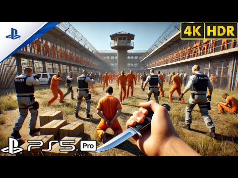 (PS5) Escape The Prison | Ultra Realistic Immersive Graphics Gameplay [4K 60FPS] Call Of Duty