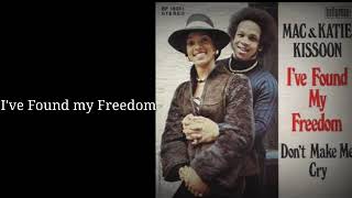 Mac &amp; Katie Kisson - Freedom