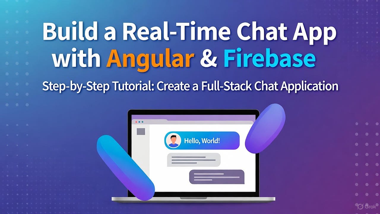 Build a Real-Time Chat App with Angular & Firebase