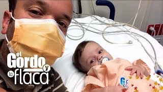 GyF | Carlitos 'El Productor' llora al hablar de la enfermedad de su bebé