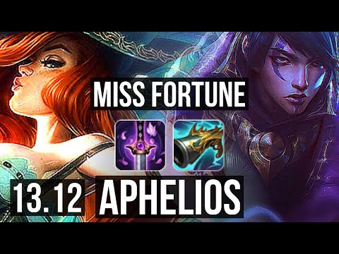 MF & Rell vs APHELIOS & Rakan (ADC) | 5.5M mastery, 9/1/7, 1600+ games | KR Challenger | 13.12