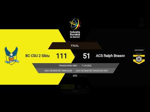 L1BM 2021-2022: BC CSU 2 Sibiu - Ralph Brașov