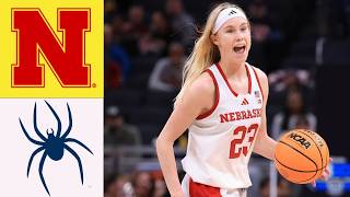 Nebraska vs  Richmond | FULL GAME | Mar 18,2026 | NCAA Women's Basketball Championship Today