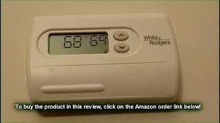 HIGH QUALITY Thermostat with Installation How To -  Emerson 1F86-344 Non-Programmable REVIEW