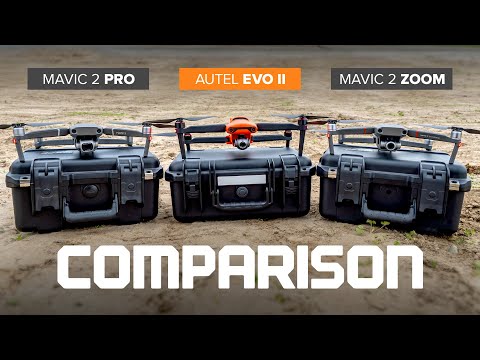 Autel Evo 2 Video Comparison - DJI Mavic 2 Pro and Zoom