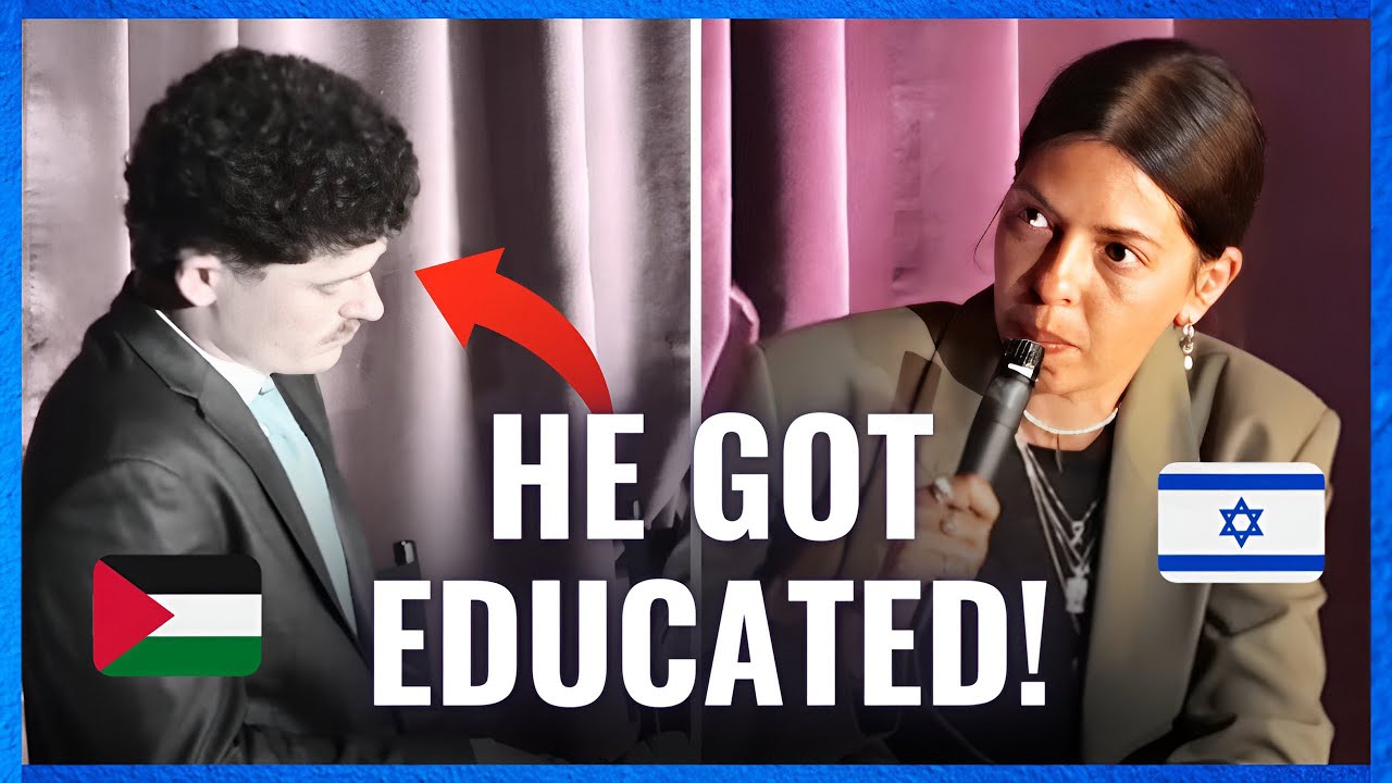 Ex-Hamas Hostage SCHOOLS Arrogant Student with Facts about Gaza!
