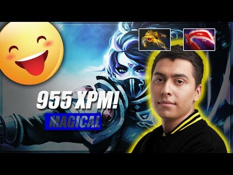 Dota Pro: MagicaL Templar Assassin 955 xpm! | Dota 2 Highlights