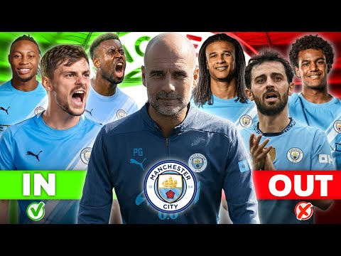 Manchester City Revolution :🔥 5 Major Signings and 6 Star Exits This Season 