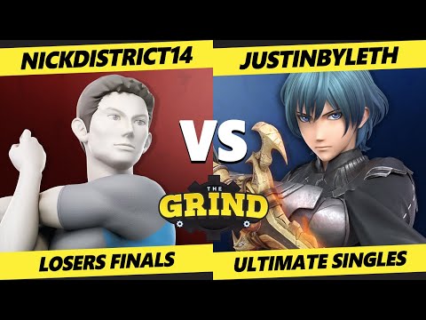 The Grind 248 Losers Finals - Justinbyleth (Byleth) Vs. NickDistrict14 (Wii Fit Trainer) SSBU