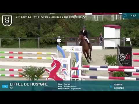 EIFFEL DE HUS*GFE et Valentin Besnard - Victoire CIR 6ans St LO 2020