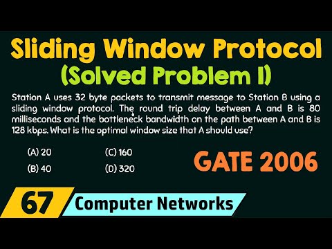 Sliding Window Protocol Solved Problem 1