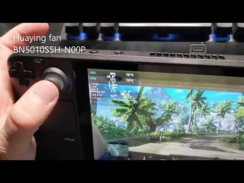 Steam Deck (LCD 1st Gen) – Delta vs. Huaying fan comparison