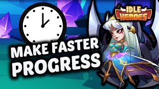 How NEW PLAYERS make FAST PROGRESS in IDLE HEROES