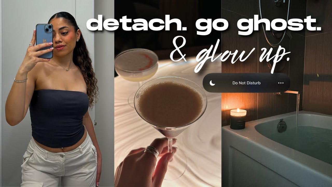 detach, go ghost & glow up. DND MODE ACTIVATED 🎧