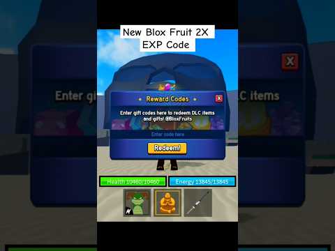 New Blox Fruit 2X EXP Code #bloxfurit #roblox