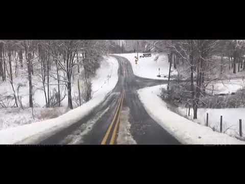 01-31-2021 Roanoke Area, VA - Snowstorm Causes Dangerous Roads