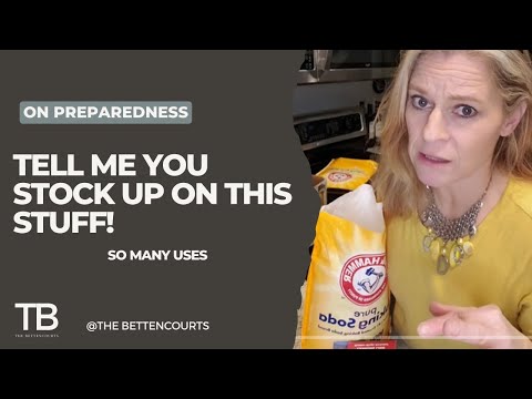 Baking Soda, Why I Stock Up On It And How I Store It Long Term.