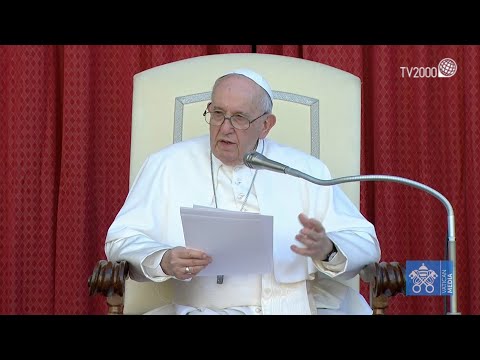 Papa Francesco, Udienza Generale del 30 giugno 2021