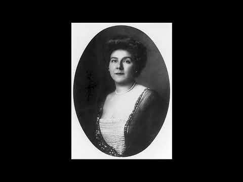 Julia Culp (mezzo-soprano) - Passing By (Edward Purcell) (1915)