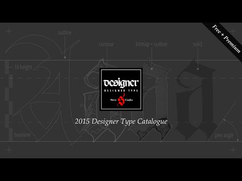 Designer Type - FREE + Premium Typography Video