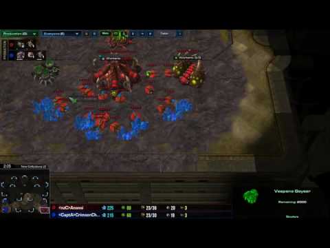 Anansi's 6 Roach all in - ZvZ