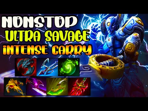 NONSTOP ULTRA SAVAGE - INTENSE CARRY SVEN - EPIC TEAM FIGHT - DOTA2 GAMEPLAY