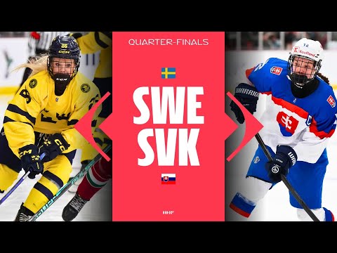 Quarter-finals: Sweden vs Slovakia | 2026 U18 #WomensWorlds