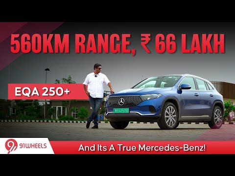 Mercedes-Benz EQA 250+ EV 120km Range Test & Review || Most Affordable Luxury Electric Car in India