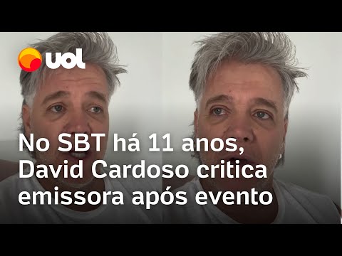 David Cardoso, who has been with SBT for 11 years, says he is disappointed after the network rece...