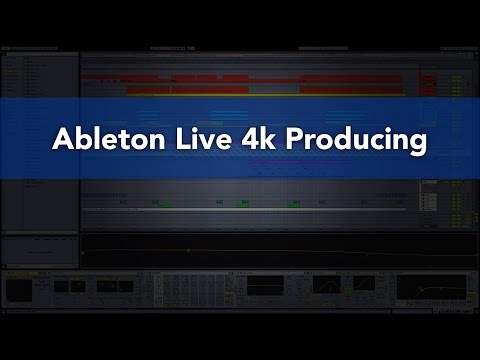 [ABLETON 4K PRODUCING 010] - Trying to make some "Adam Beyer Style" Techno