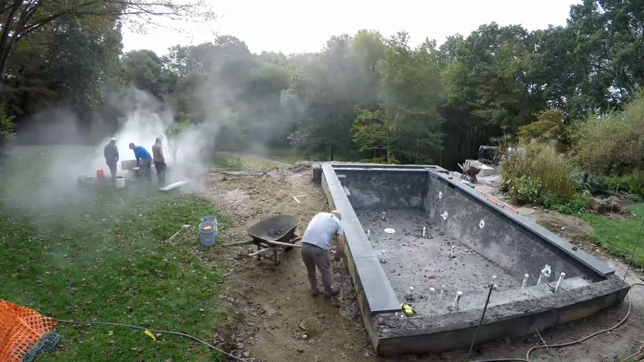 Full Build Timelapse — pool construction timelapse