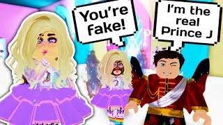 HE PRETENDED TO BE PRINCE J AND TRICKED ME 👑 // Roblox Royale High School