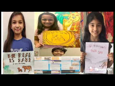 Middle School Celebrates World Tiger Day