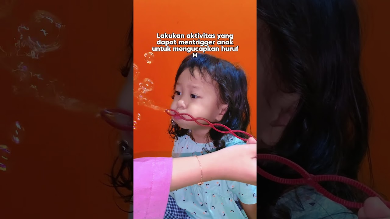 [“HUUUHHH” “WAAHH” BERMAIN GELEMBUNG UNTUK MENGUCAP HURUF ‘H’]